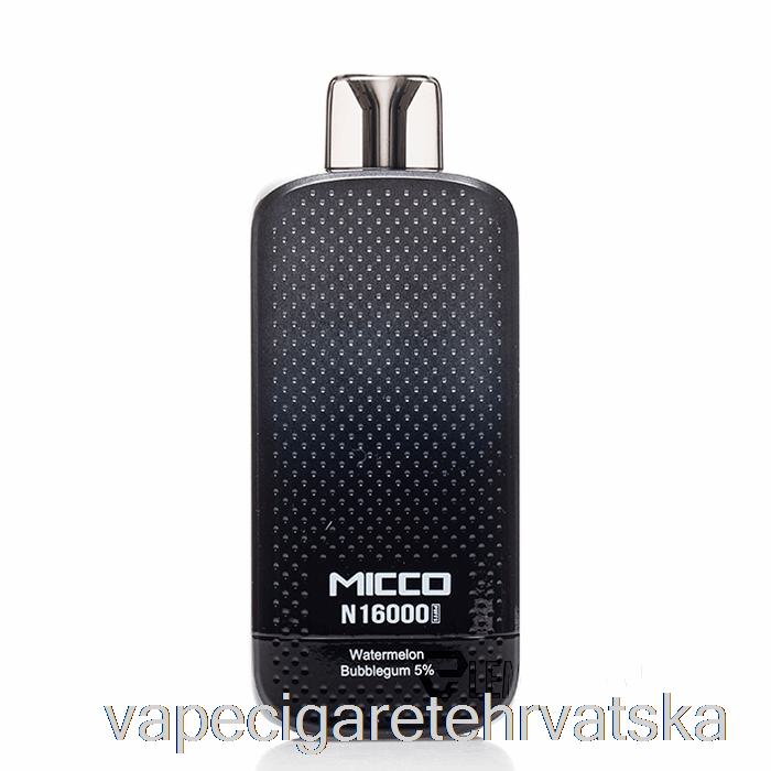Vape Cigareta Horizontech Micco N16000 Jednokratna žvakaća Guma Od Lubenice